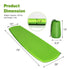 Self-Inflating Camping Sleeping Pad with Carry Bag